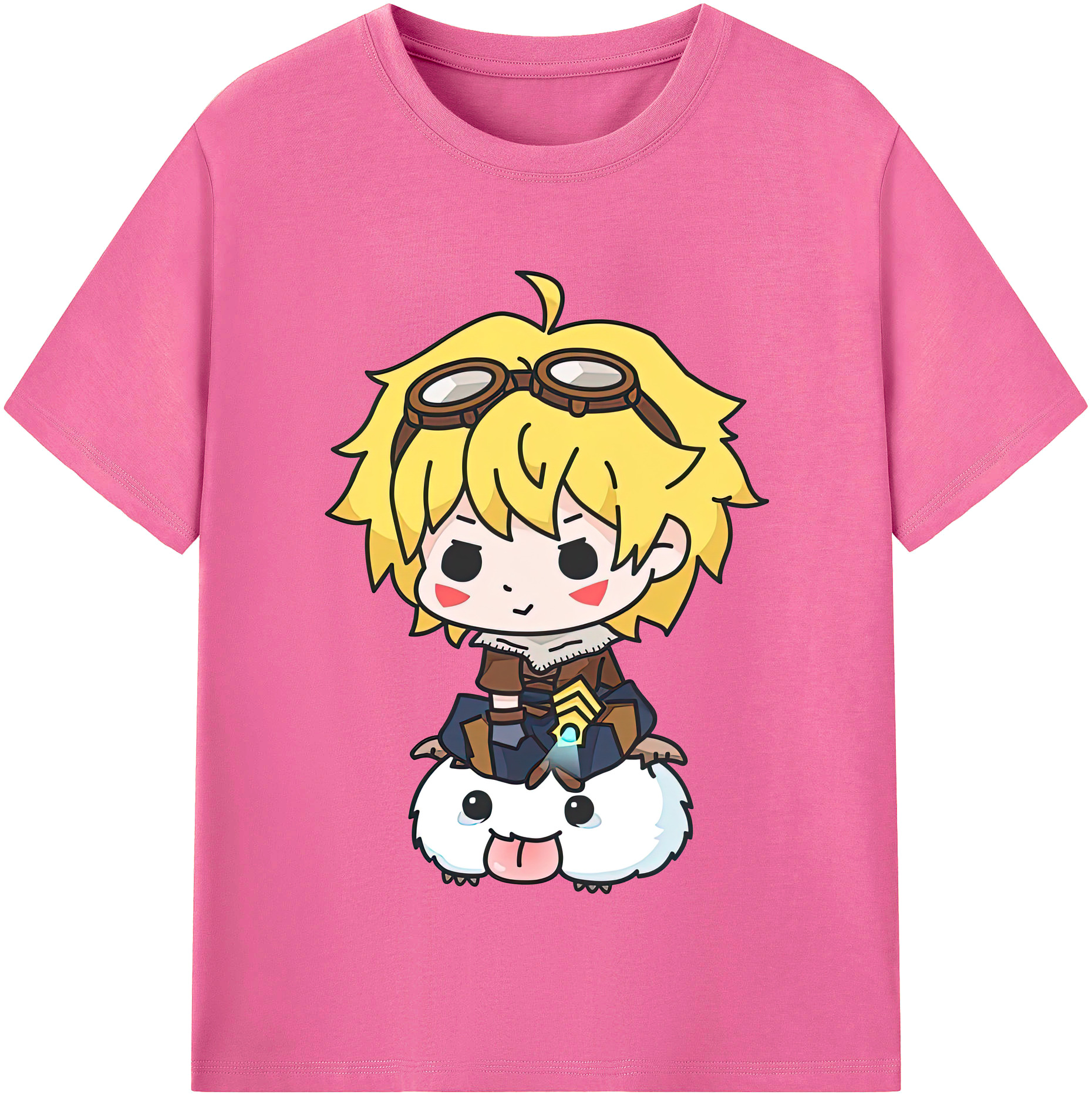 リーグ・オブ・レジェンド League of Legends LOL レディースカジュアルプリントTシャツ（綿100％）